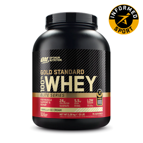 Gold Standard 100% Whey Protein Powder - Elite Series