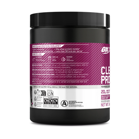 Clear Protein Powder