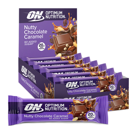 Nutty Chocolate Caramel Protein Bar - 20g high protein