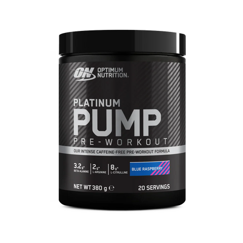 Platinum Pump Pre-Workout Caffeine-Free Powder - 380g (20 Servings)