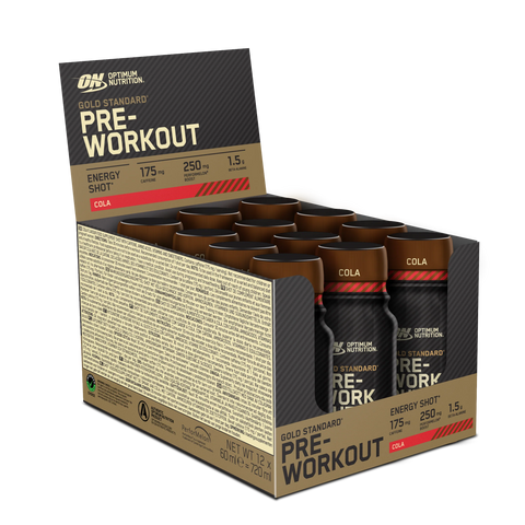 Gold Standard Pre-Workout Shot - 60ml (175mg caffeine)