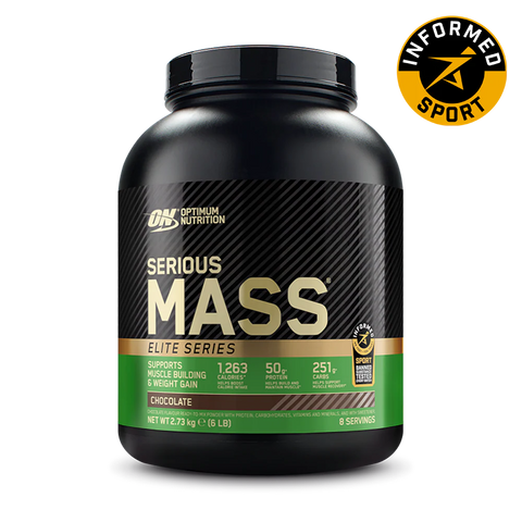 Serious Mass Weight Gainer Protein Powder - Elite Series - 2.73kg (8 Servings)