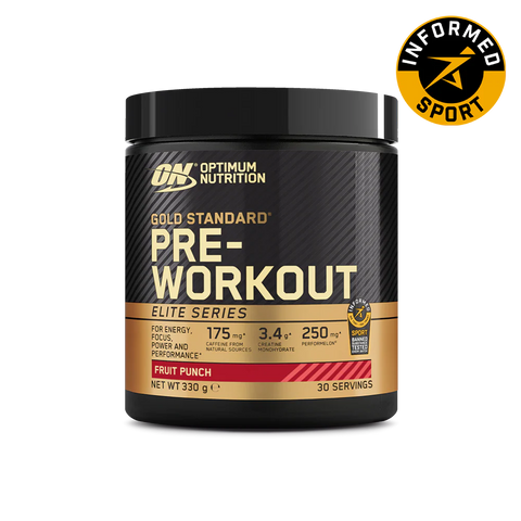 Gold Standard Pre-Workout Powder - Elite - 330g (30 Servings)